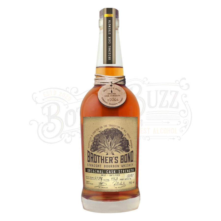 Brother's Bond Cask Strength Bourbon Whiskey - BottleBuzz