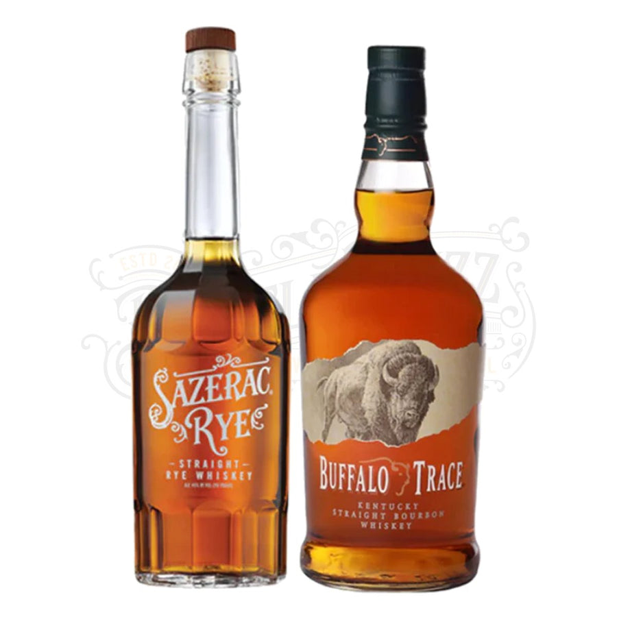 Buffalo Trace Bourbon & Sazerac Rye Bundle - BottleBuzz