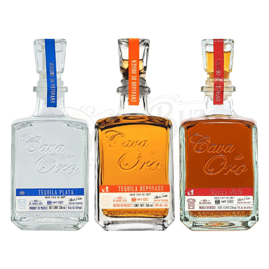 Cava de Oro Blanco, Reposado & Añejo Collection - BottleBuzz