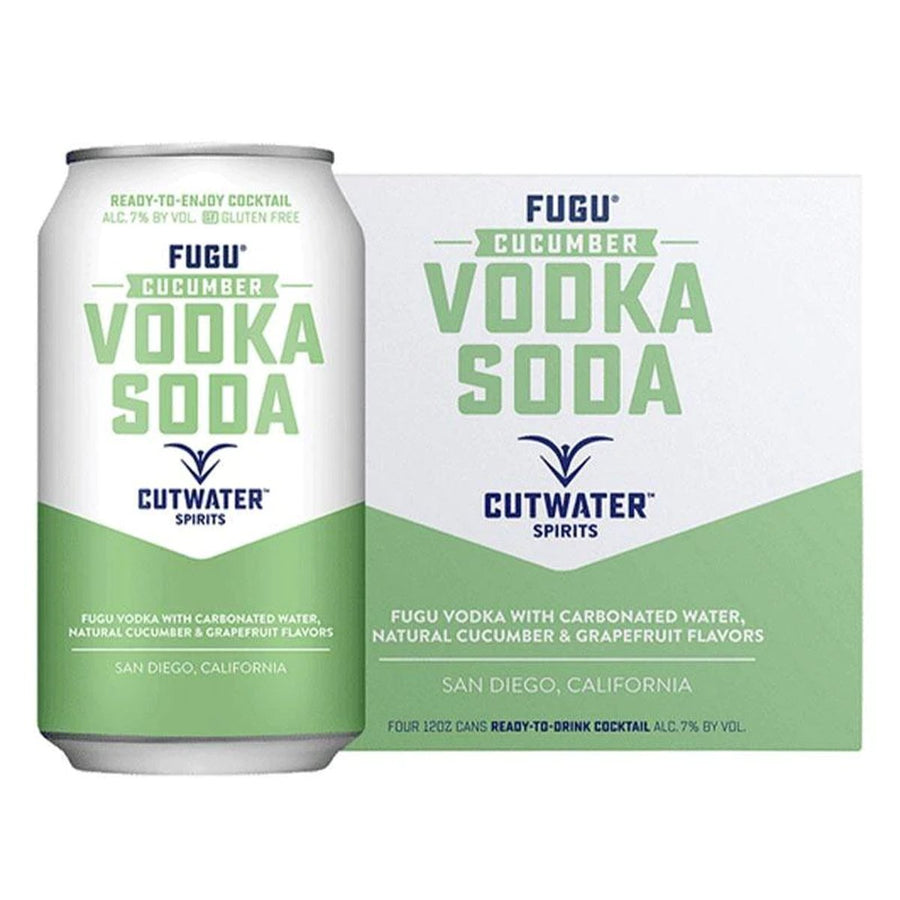 Cutwater Fugu Cucumber Vodka Soda - BottleBuzz