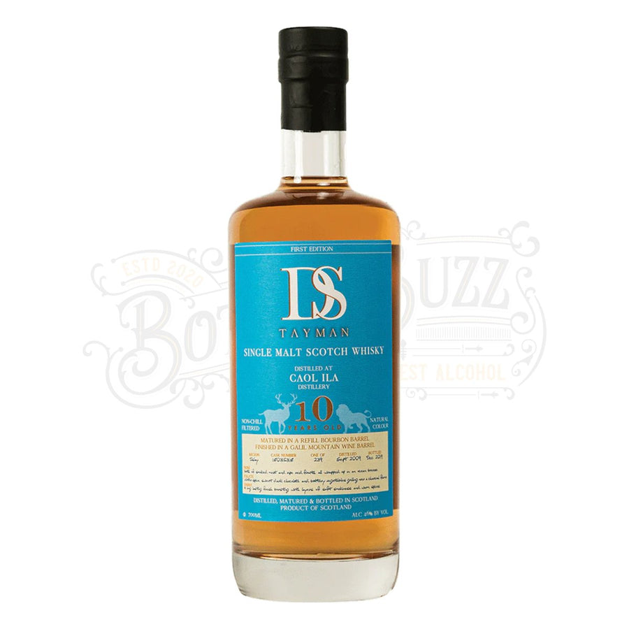 DS Tayman 10 Yr. Old Caol Ila Scotch Whisky First Edition - BottleBuzz