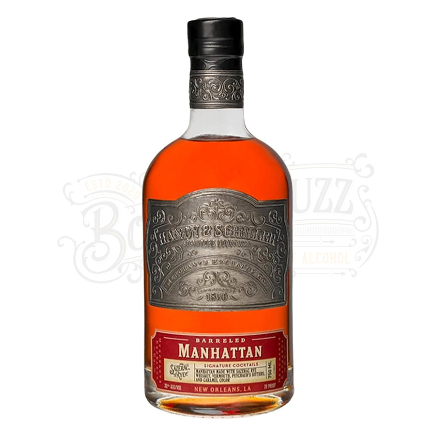 Handy & Schiller Barreled Manhattan Cocktail - BottleBuzz