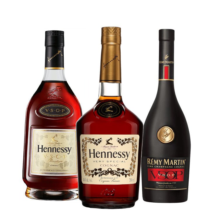 Hennessy Cognac & Hennessy VSOP & Remy Martin VSOP Bundle - BottleBuzz