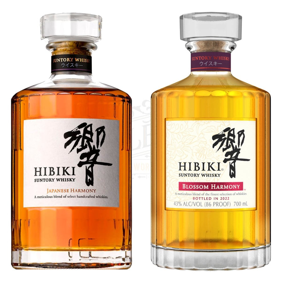 Hibiki Japanese Harmony & Blossom Harmony Bundle - BottleBuzz