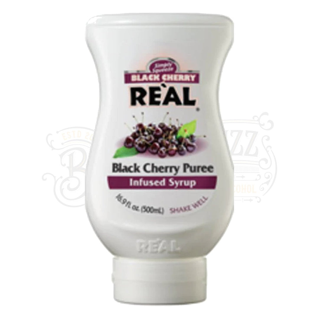 Reàl Cocktail Ingredients Black Cherry Purée Infused Syrup - BottleBuzz