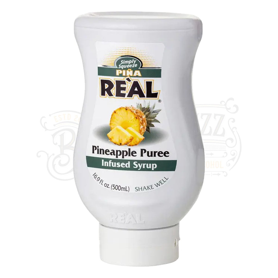 Reàl Cocktail Ingredients Piña Pineapple Puree Infused Syrup - BottleBuzz