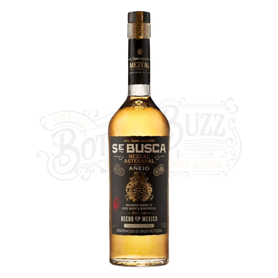Se Busca Mezcal Añejo Mezcal Artesanal 100% Agave Angustifolia - BottleBuzz