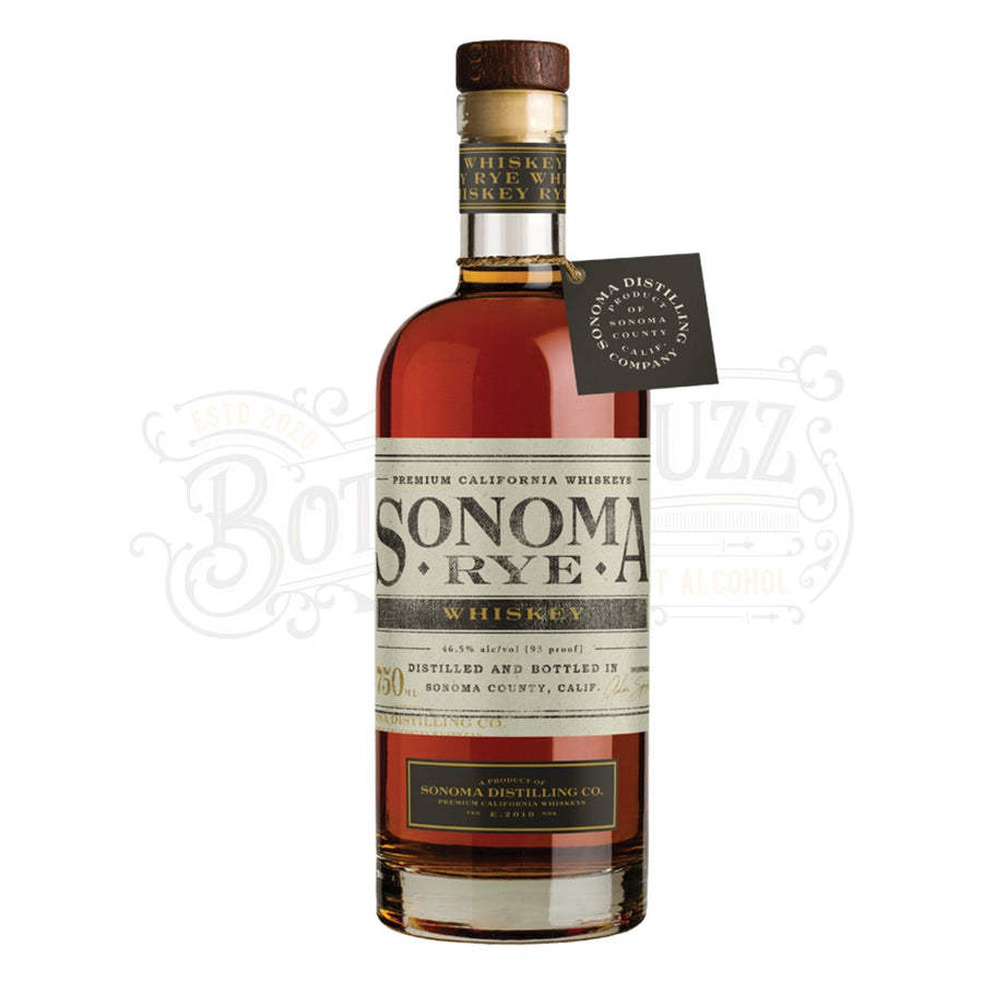Sonoma Distilling Co. Sonoma Rye Whiskey - BottleBuzz