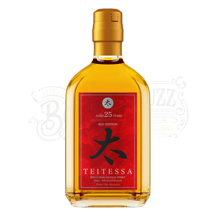 Teitessa 25 Years Old Grain Japanese Whisky Red Edition - BottleBuzz