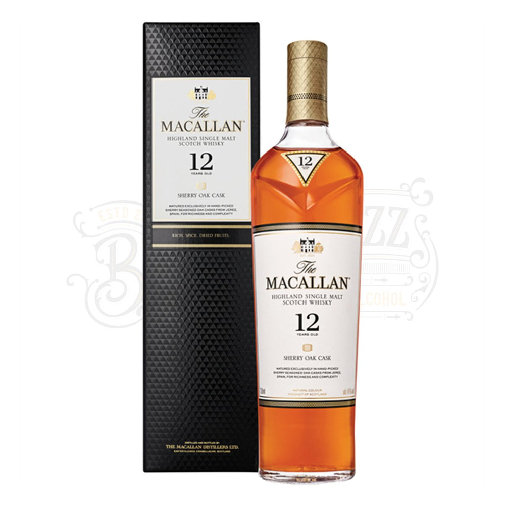 The Macallan 12 Year Old Sherry Oak - BottleBuzz