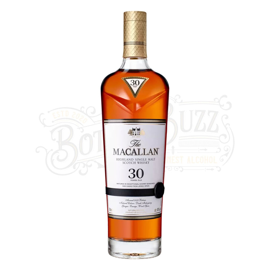 The Macallan Sherry Oak Single Malt Scotch 30 Year - BottleBuzz