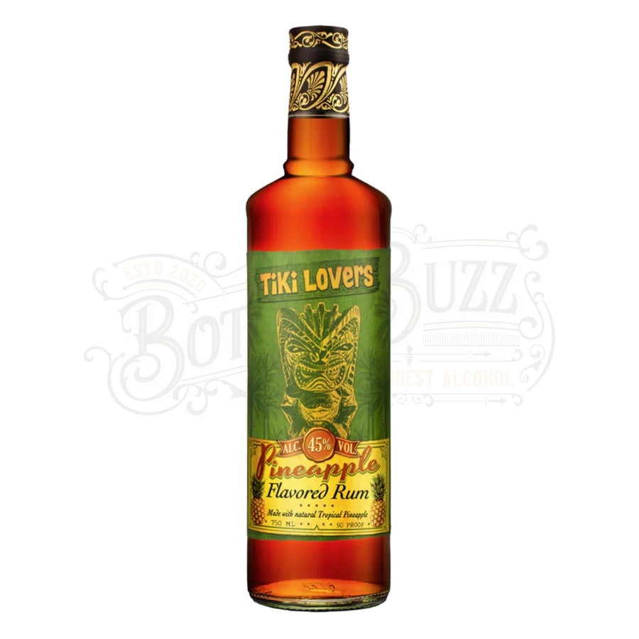 Tiki Lovers Pineapple Flavored Rum - BottleBuzz
