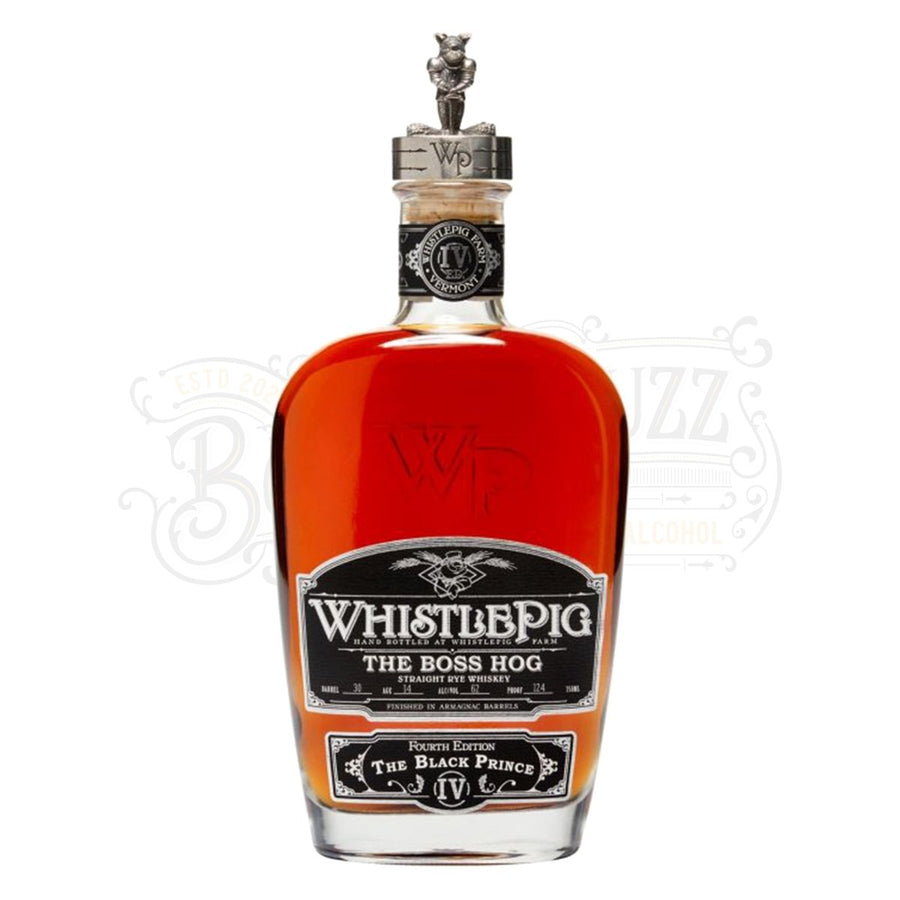 WhistlePig The Boss Hog The Black Prince - BottleBuzz