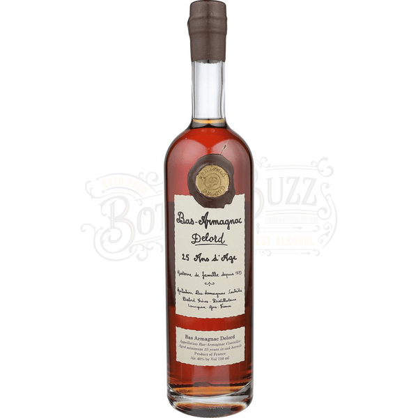 Delord Bas Armagnac 25 Ans D'Age 25 Year – BottleBuzz