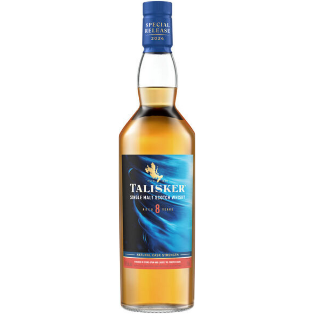 Talisker Single Malt Scotch Special Release 2024 Natural Cask Strength 8 Yr