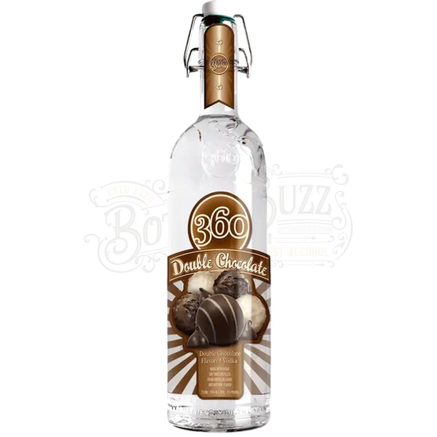 360 Vodka Double Chocolate Flavored Vodka - BottleBuzz