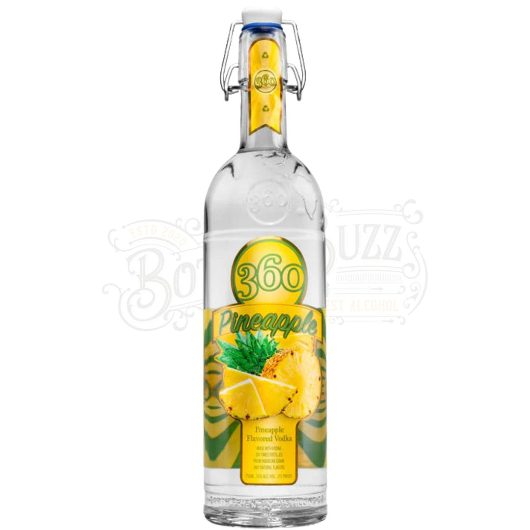 360 Vodka Pineapple Flavored Vodka - BottleBuzz