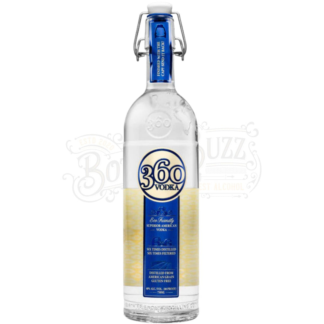 360 Vodka Superior American Vodka - BottleBuzz