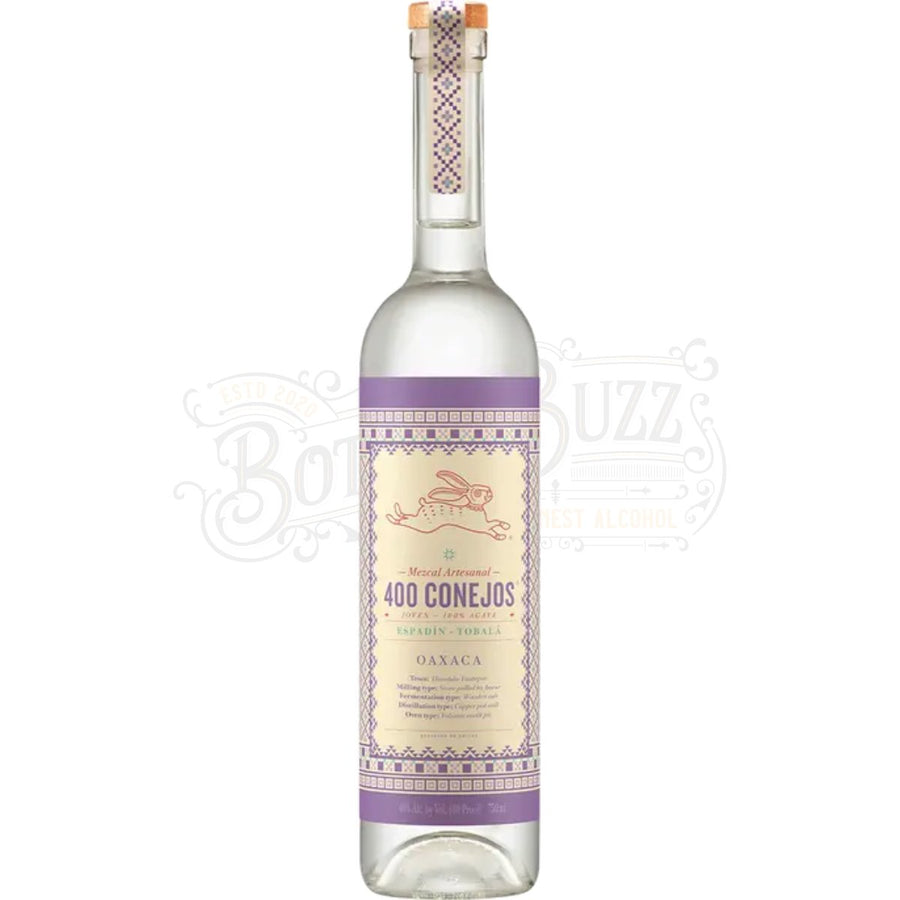 400 Conejos Espadín Tobala Mezcal - BottleBuzz