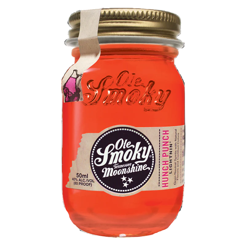 Ole Smoky Hunch Punch Lightnin' Moonshine 50ml 6 Pack