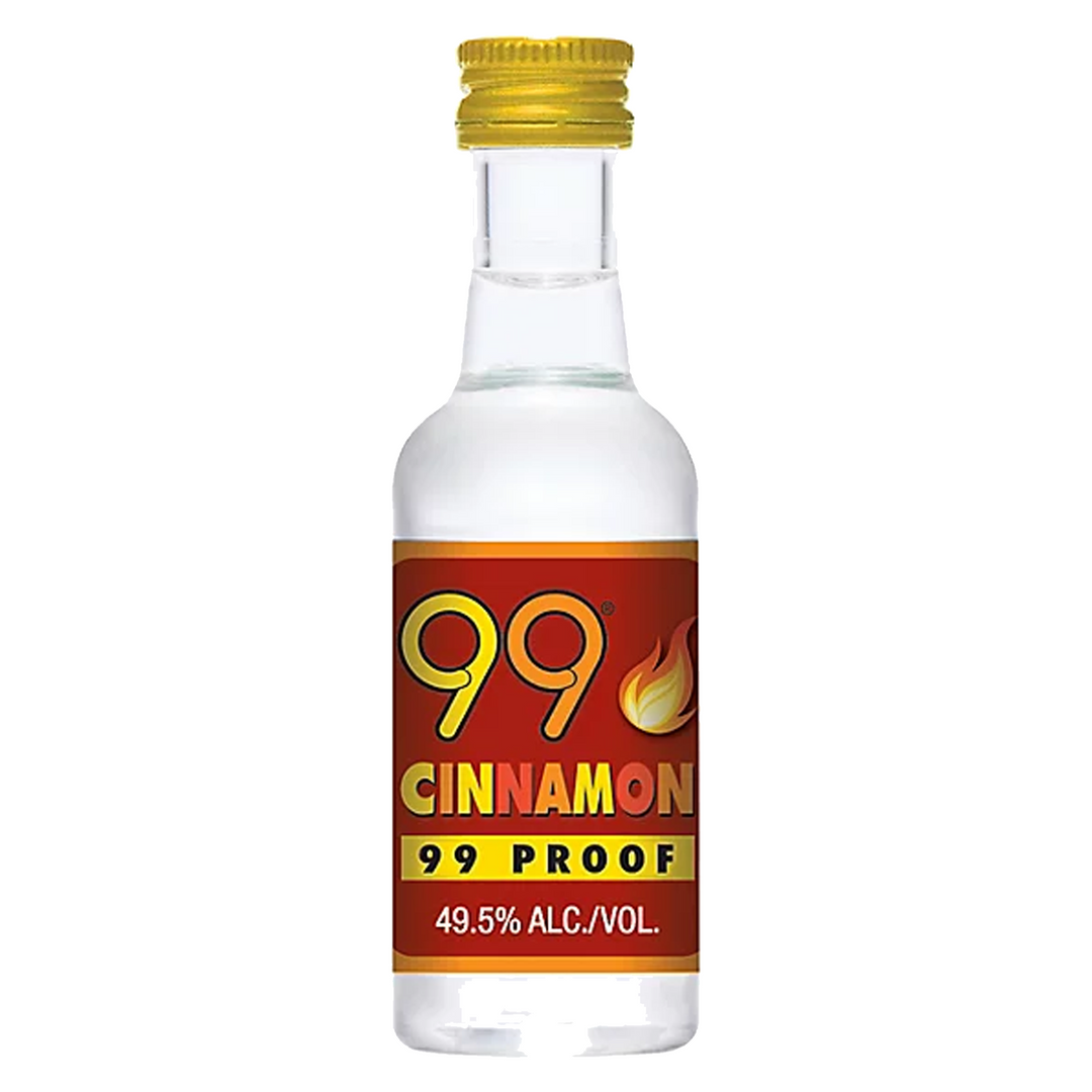 99 Brand Cinnamon Schnapps 50 ml 12 Pack