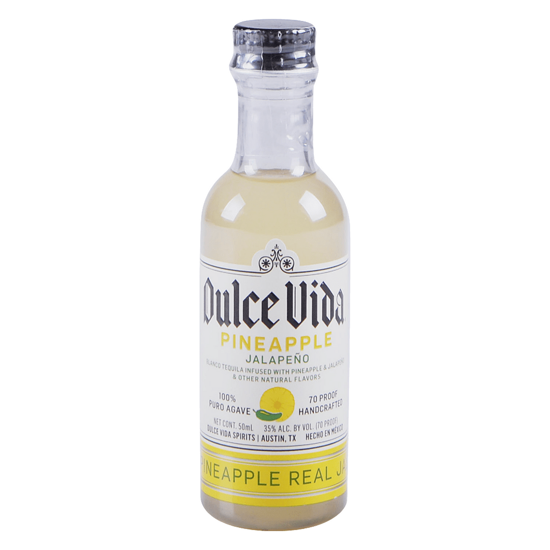Dulce Vida Pineapple Jalapeno Tequila 50 ml 12 Pack