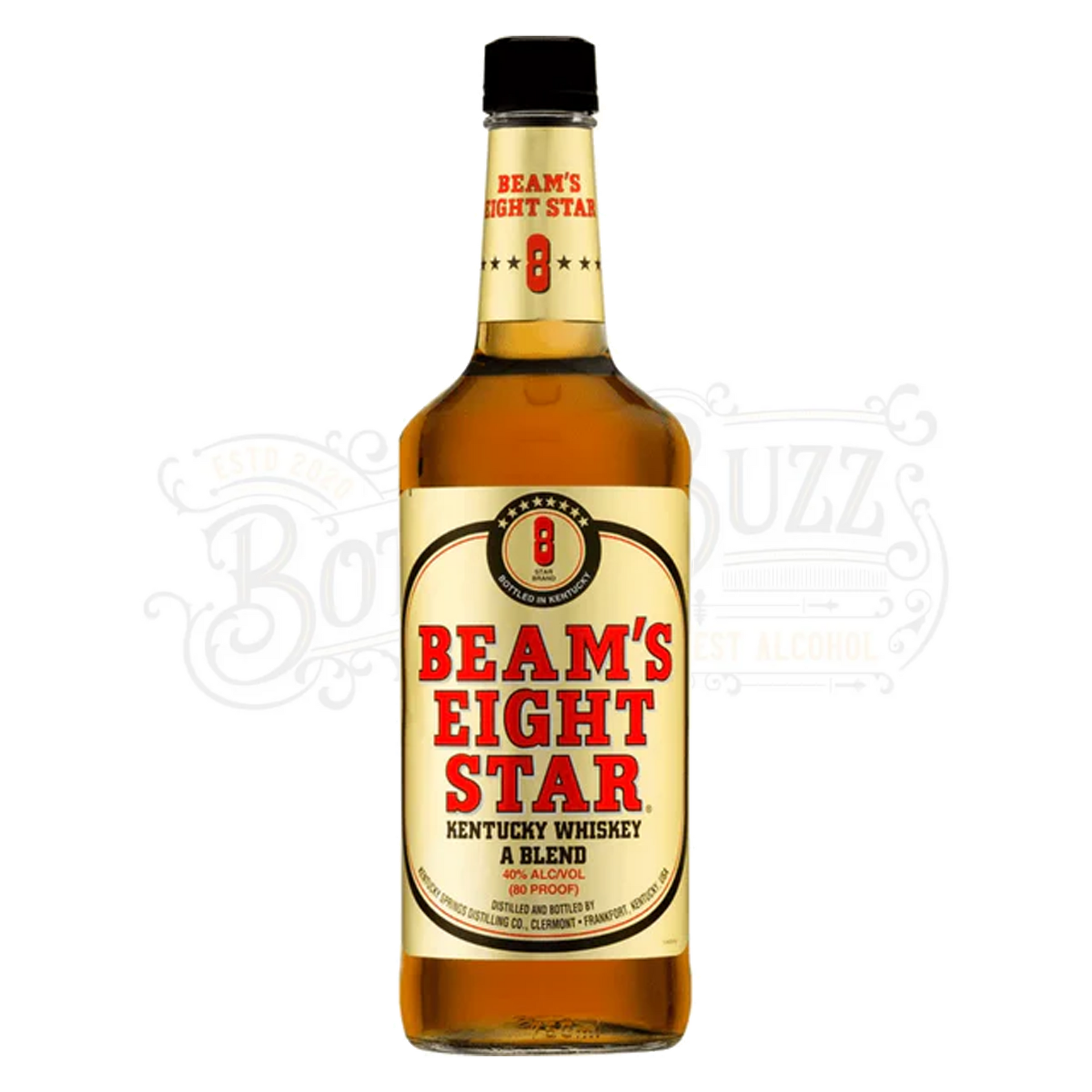 Beam's Eight Star Blended American Whiskey 1L – BottleBuzz