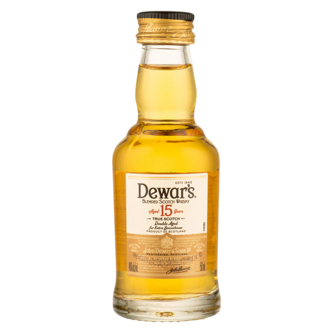Dewar's Blended Scotch Special Reserve Blend 15 Yr 50 ml 12 Pack