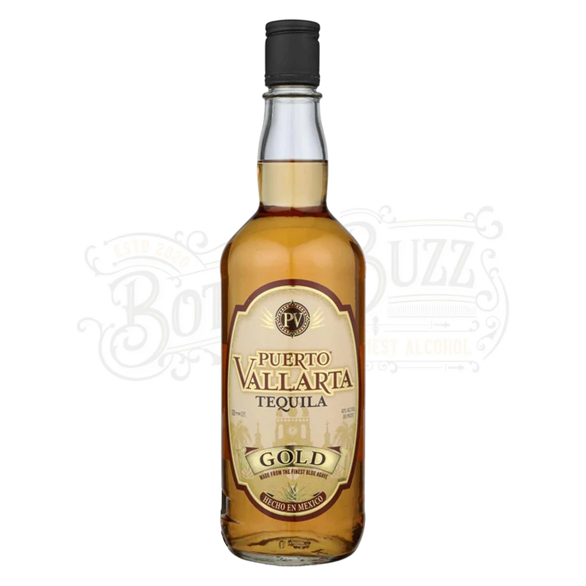 Puerto Vallarta Tequila Gold 1L – BottleBuzz