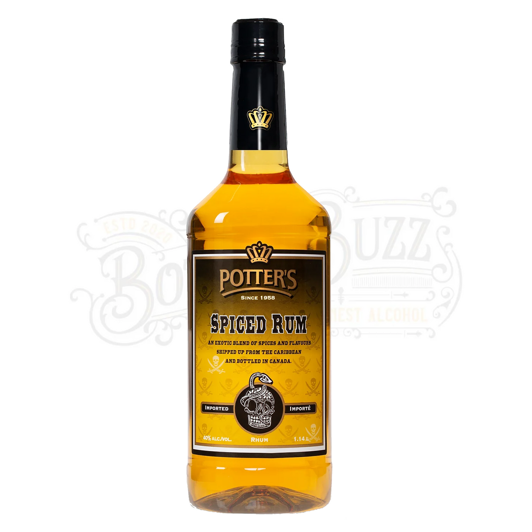 Potter's Spiced Rum 1 L