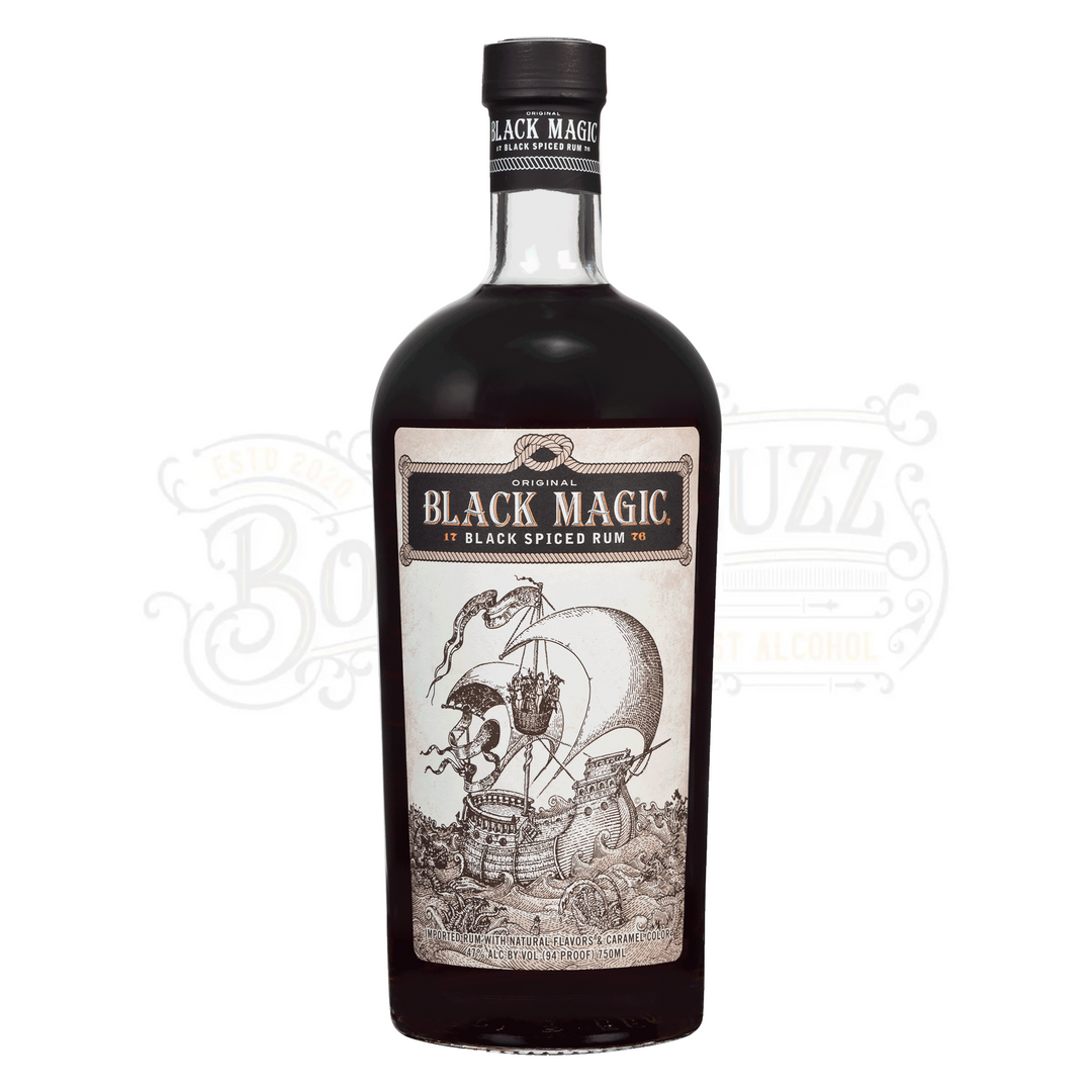 Black Magic Black Spiced Rum 1 L