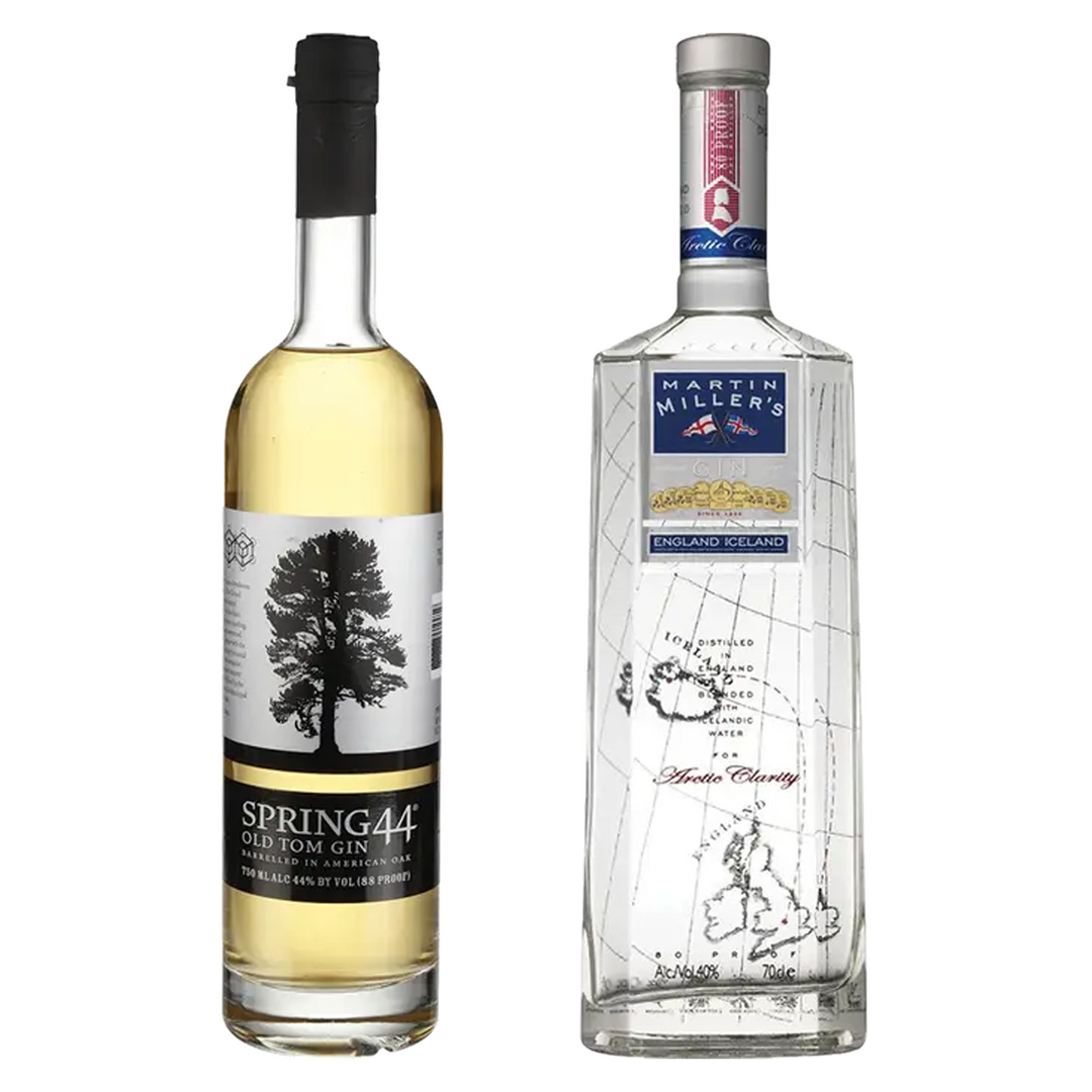 Spring 44 Old Tom Gin & Martin Miller's Dry Gin Bundle