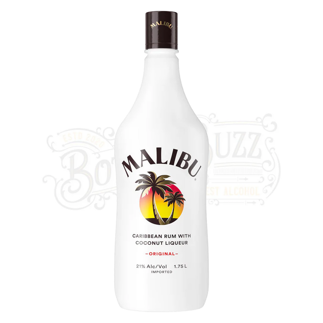 Malibu Coconut Flavored Rum Original 1.75 L