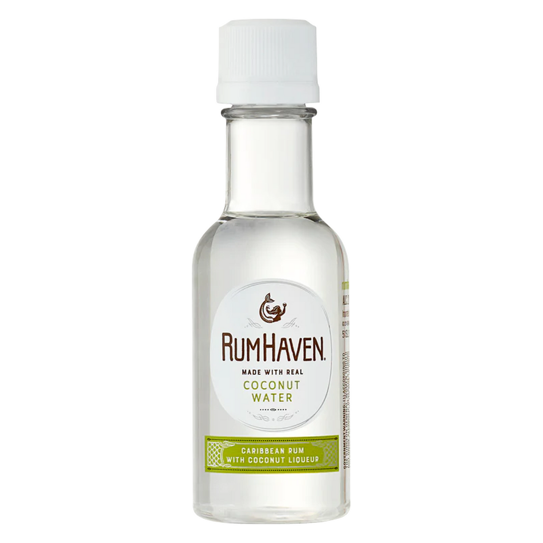 RumHaven Caribbean Rum with Coconut Liqueur 50 ml 12 Pack