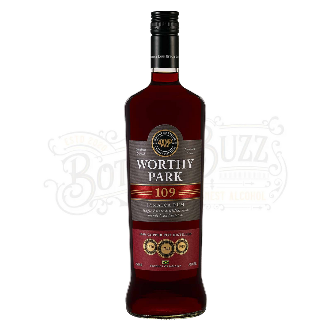 Worthy Park 109 Dark Rum 1 L