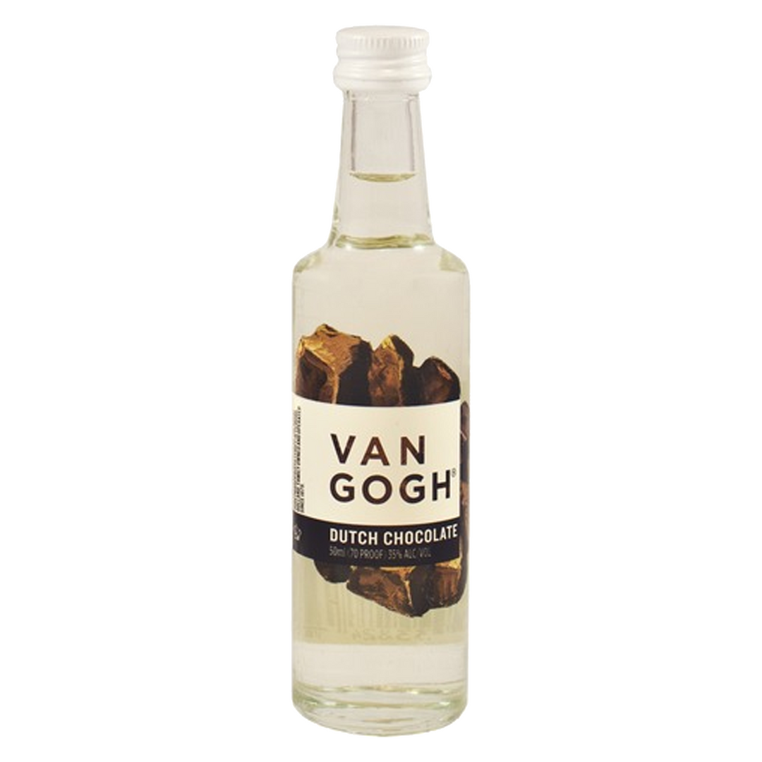 Van Gogh Dutch Chocolate Vodka 50 ml 12 Pack