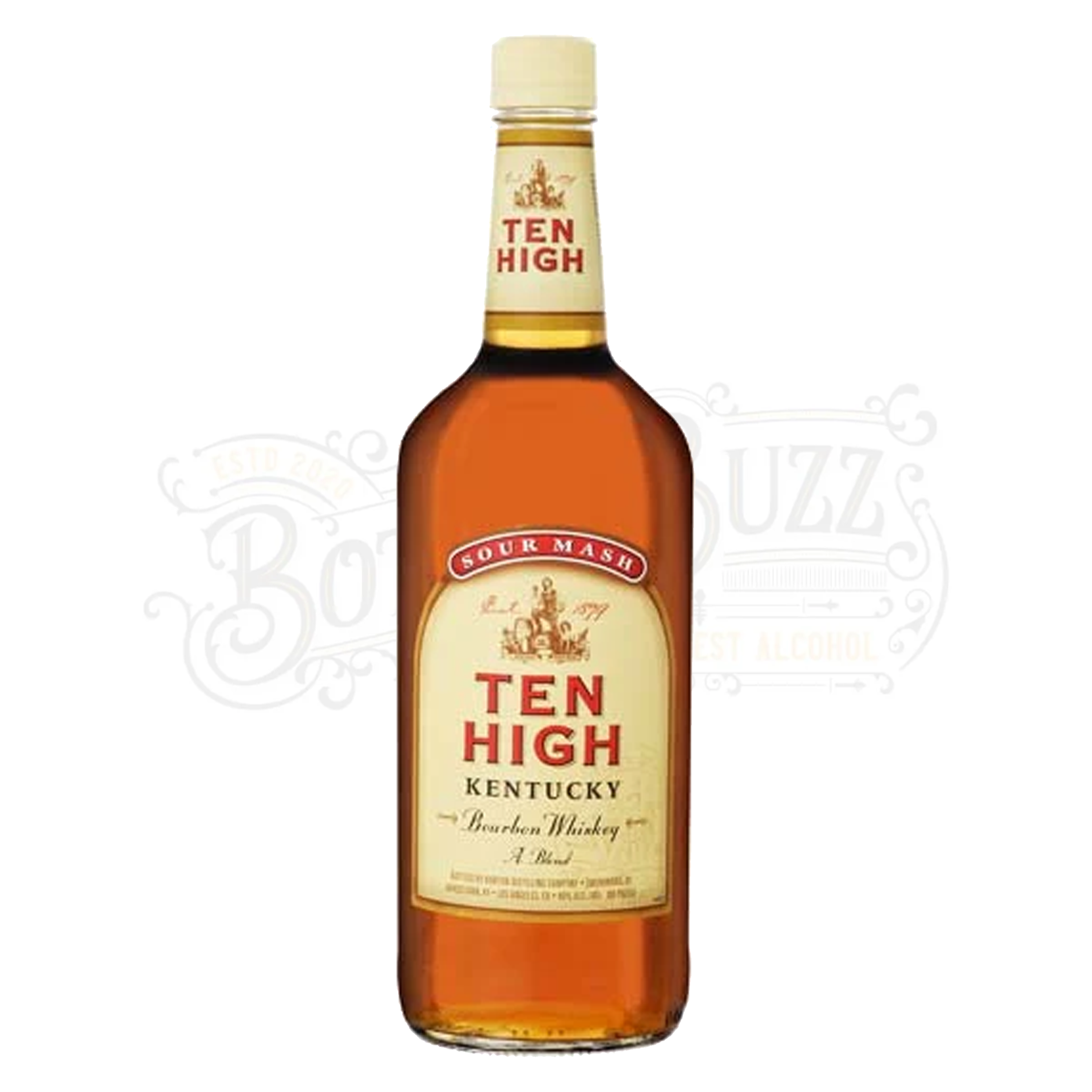 Ten High Blended Bourbon 1L – BottleBuzz