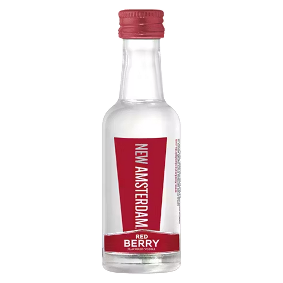 New Amsterdam Red Berry Vodka 50 ml 10 Pack