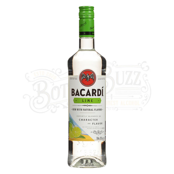 Bacardi Lime Flavored Rum 1L – BottleBuzz