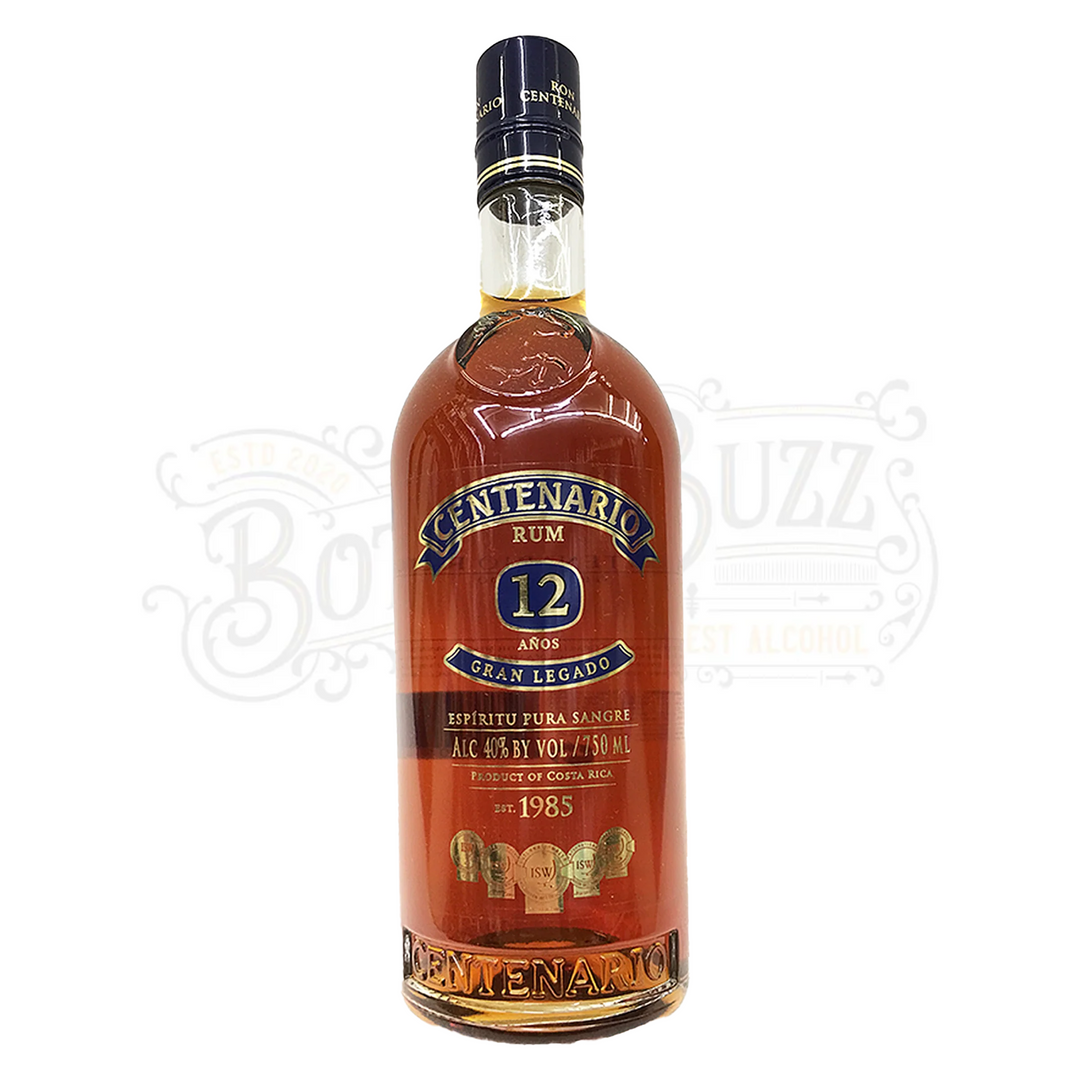 Ron Centenario Rum Gran Leg 12YR