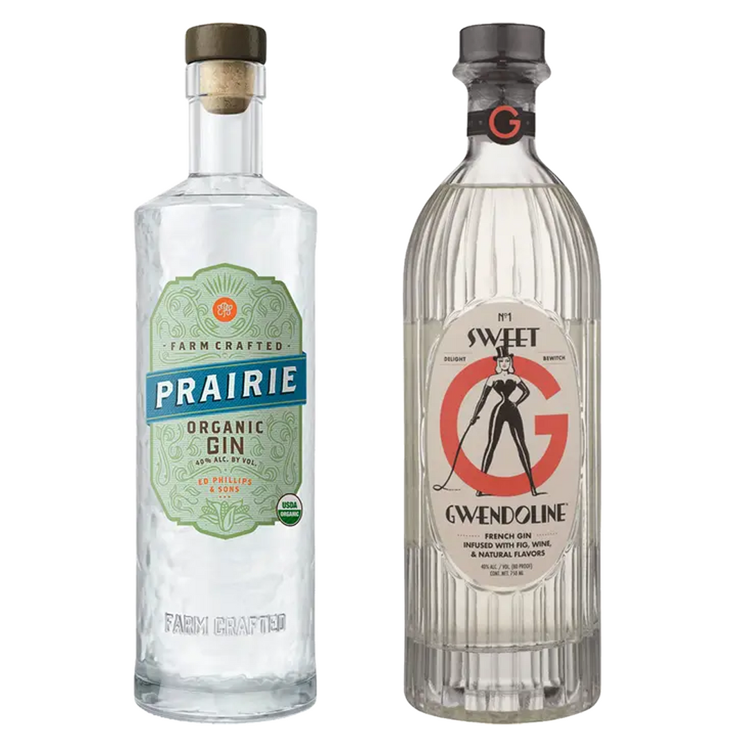 Prairie Dry Gin & Sweet Gwendoline Dry French Gin Bundle