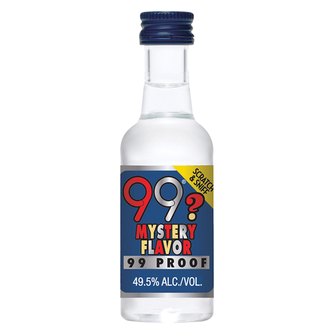 99 Brand Mystery Flavor Liqueur 50 ml 12 Pack