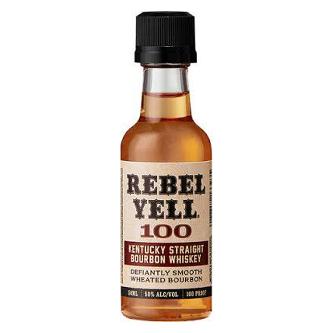 Rebel Kentucky Straight Bourbon Whiskey 50 ml 10 Pack