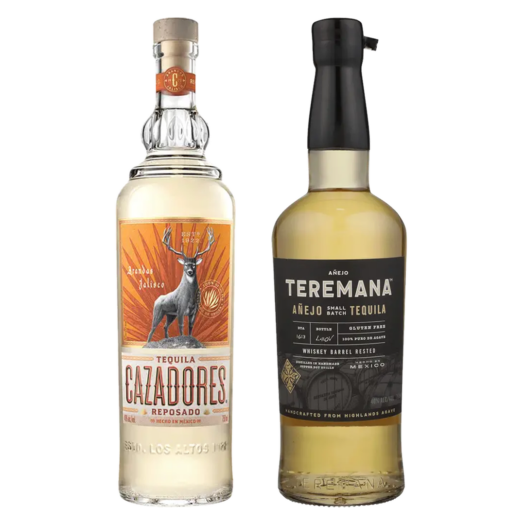 Cazadores Tequila Reposado & Teremana Tequila Anejo Small Batch Bundle