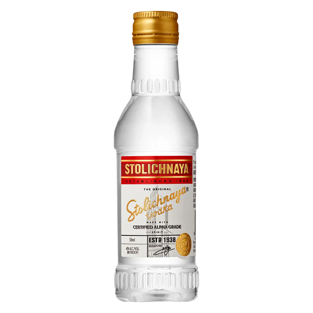 Stoli Vodka 50 ml 20 Pack
