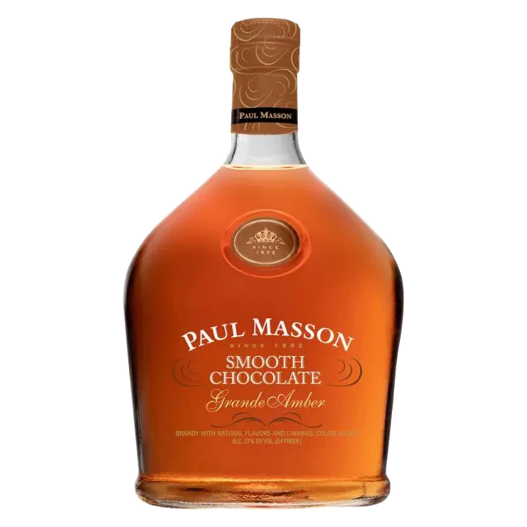 Paul Masson Smooth Chocolate Flavored Brandy Grande Amber 50ml 12 Pack