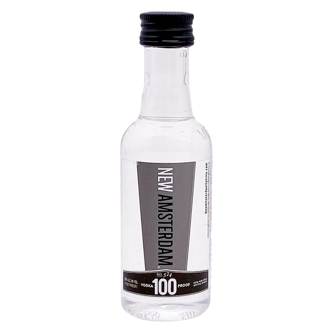 New Amsterdam Vodka 100 Proof 50 ml 10 Pack
