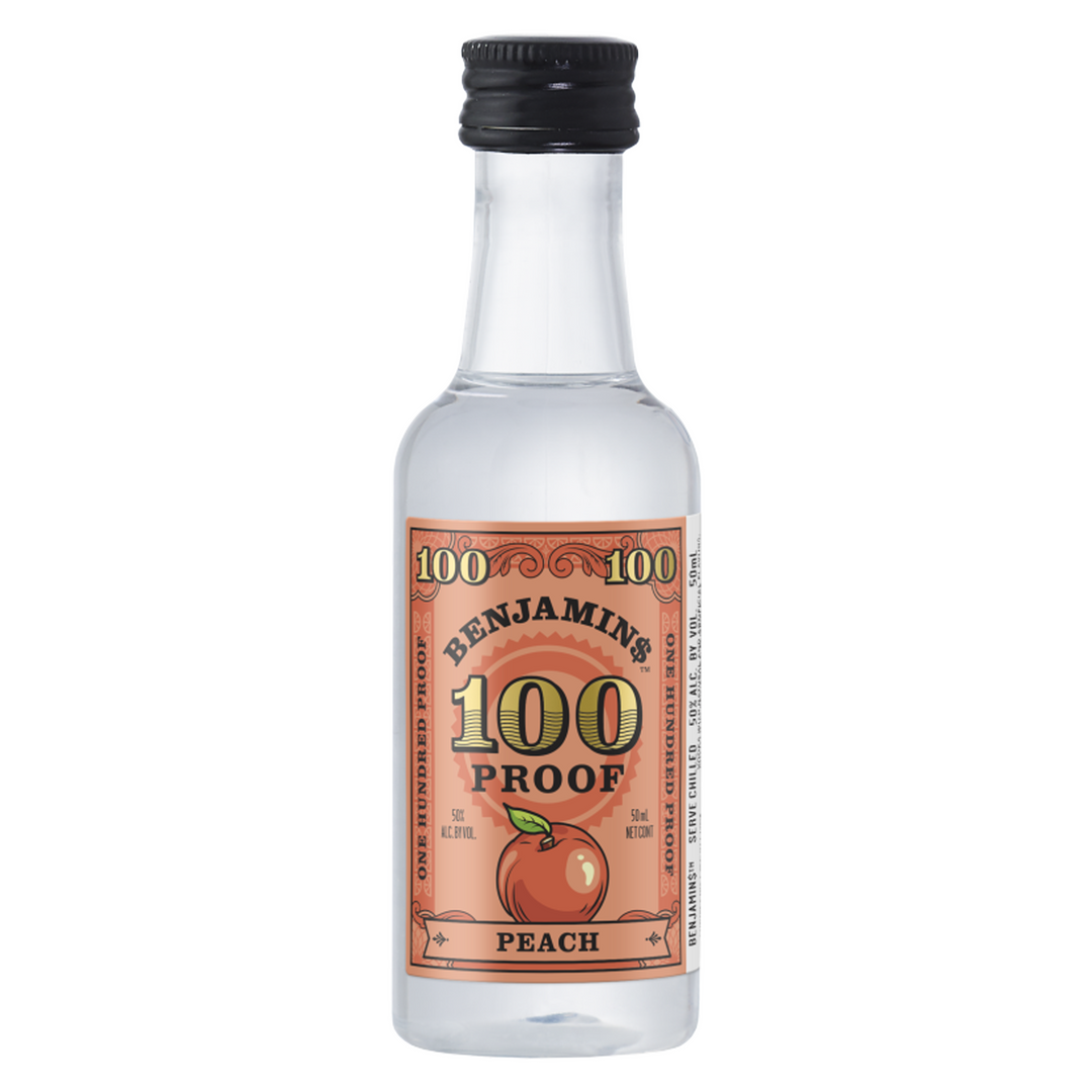 Benjamins Peach Vodka 50 ml 10 Pack