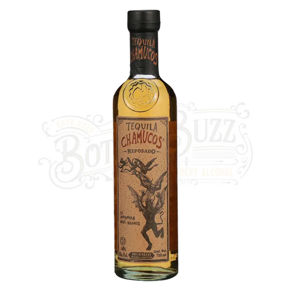 チャムコス レポサド CHAMUCOS REPOSADO Chamucos Tequila Reposado 375 ml – BottleBuzz