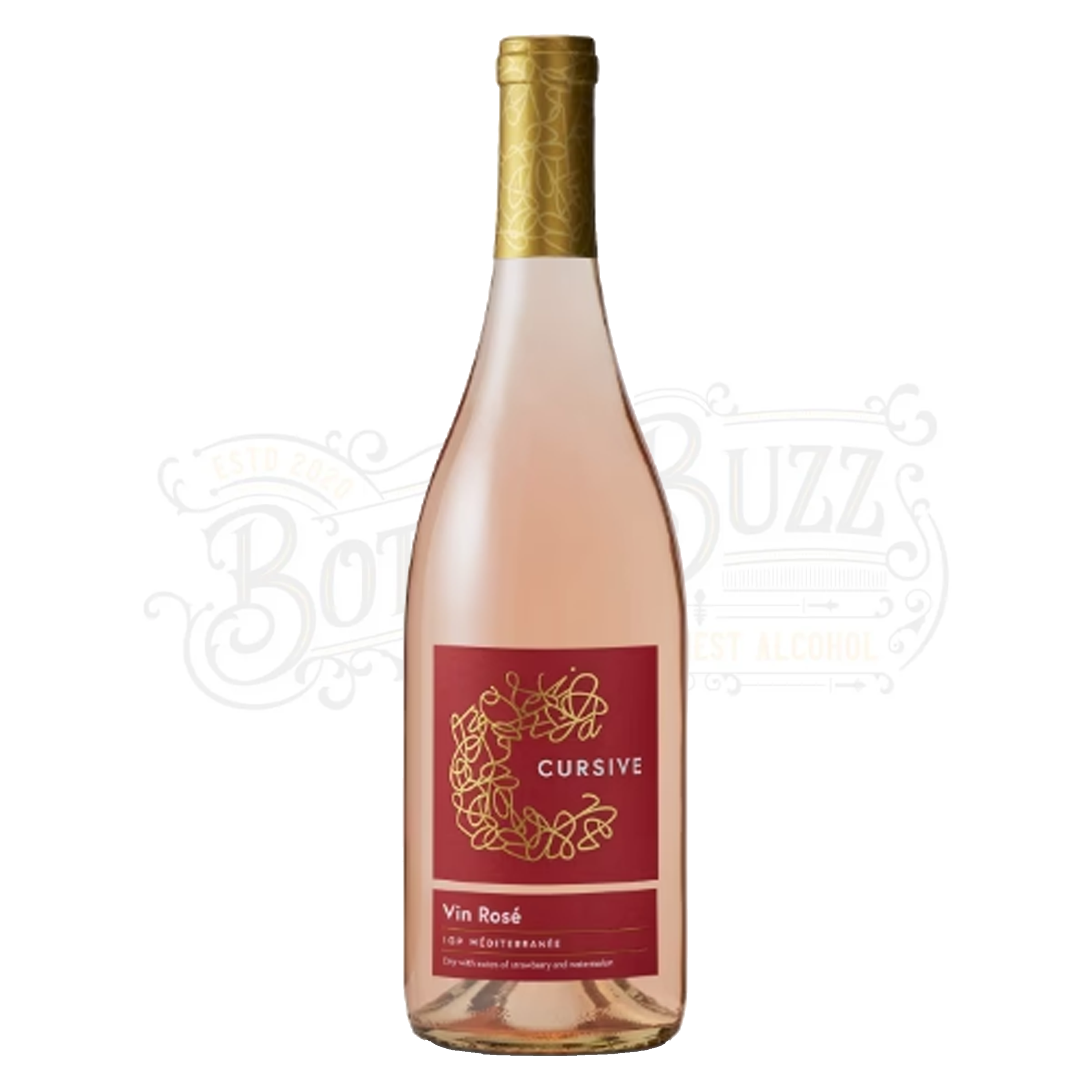 Cursive Rose – BottleBuzz